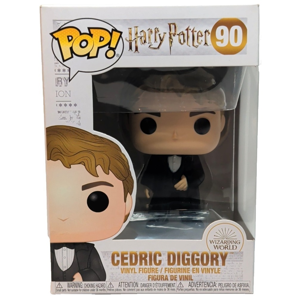 Funko Pop! Harry Potter Cedric Diggory #90 Wizarding World Vinyl Figure w/ Box